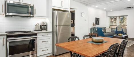 New open plan kitchen. 