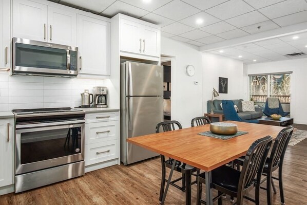 New open plan kitchen. 