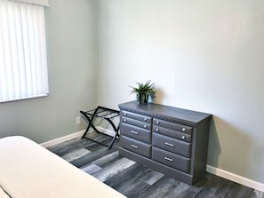 Dresser in master bed