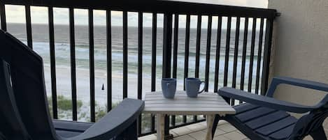 Relax and enjoy the view while having your morning coffee!