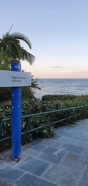 Accès plage de Prunete