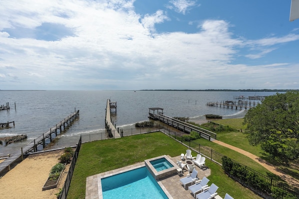 Catch an Amazing OBX Sunset from the Third Level Covered Deck