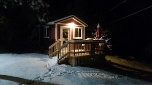 Cozy Cabin in winter