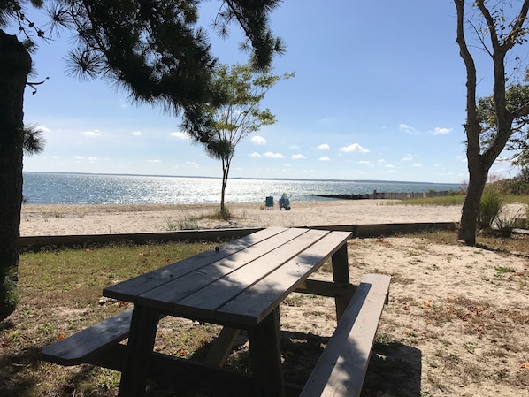 Our private beach