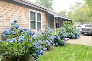 Side Porch and Parking