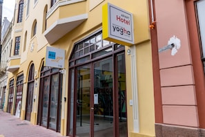 Facciata della struttura