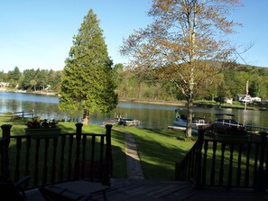 Lake View from the deck