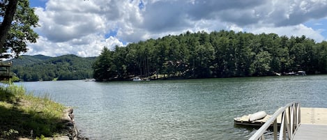 View from the dock