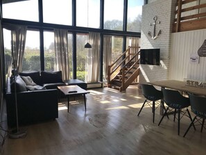 Uitzicht vanuit accommodatie