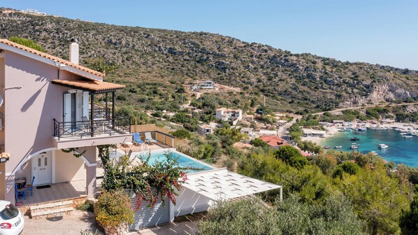View of the property overlooking the Sea