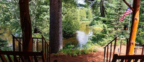 What a view! Relax with a cup of coffee or a glass of wine