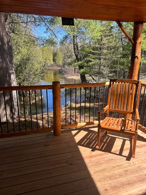 View from the deck
