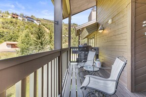 Gas Grill on the Deck
