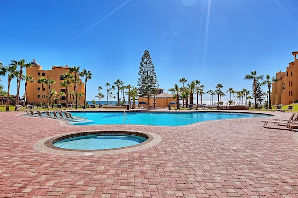 Pool by the "C" Building