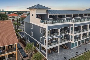 Crystal Clear - Luxury Beachfront Henderson Beach Villa with Private Rooftop Pool, Movie Theater, & Gulf Views in Destin, Florida - Five Star Properties Destin/30A