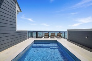 Crystal Clear - Luxury Beachfront Henderson Beach Villa with Private Rooftop Pool, Movie Theater, & Gulf Views in Destin, Florida - Five Star Properties Destin/30A