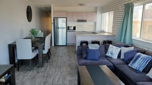 Living, Dining and Kitchen Area