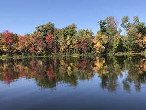 Lake Shishebogama calm as can be 9/22/20
