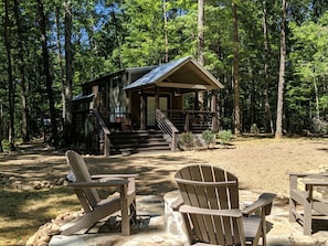 Fire Pit At Tiny Home