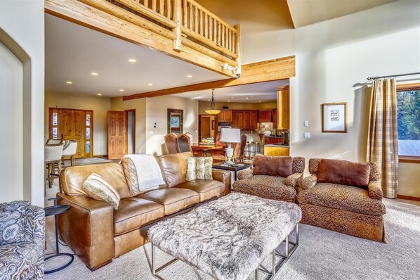 Living Area - Grande View on the Blue - Breckenridge Vacation Rental