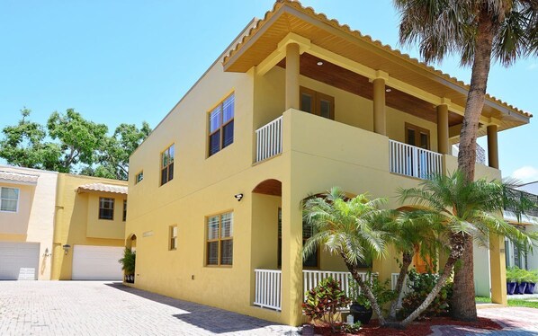 Main House with Garage and apt. above it