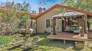Back yard deck