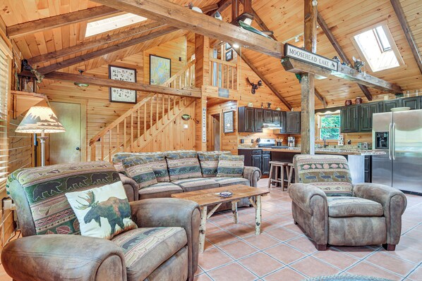 Beaver Cove Vacation Rental | 3BR | 2BA | 1,400 Sq Ft | Stairs Required