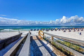 Boardwalk to beach