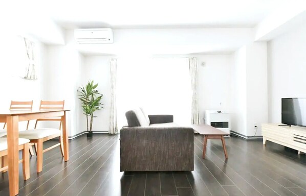 Clean and sunny room