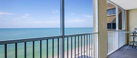 This stunning view can you be yours - on the sands of the Gulf of Mexico, from your private 7th floor screened lanai!