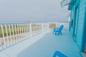 Endless views of the Gulf of Mexico, just a short walking distance to the beach