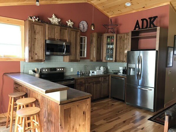 View of Kitchen from Living Area