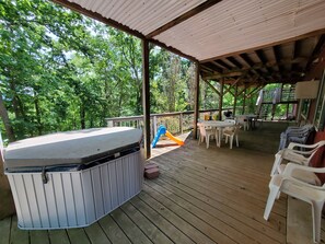 Hot Tub on Lower Level Deck