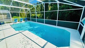 pool with conservation view