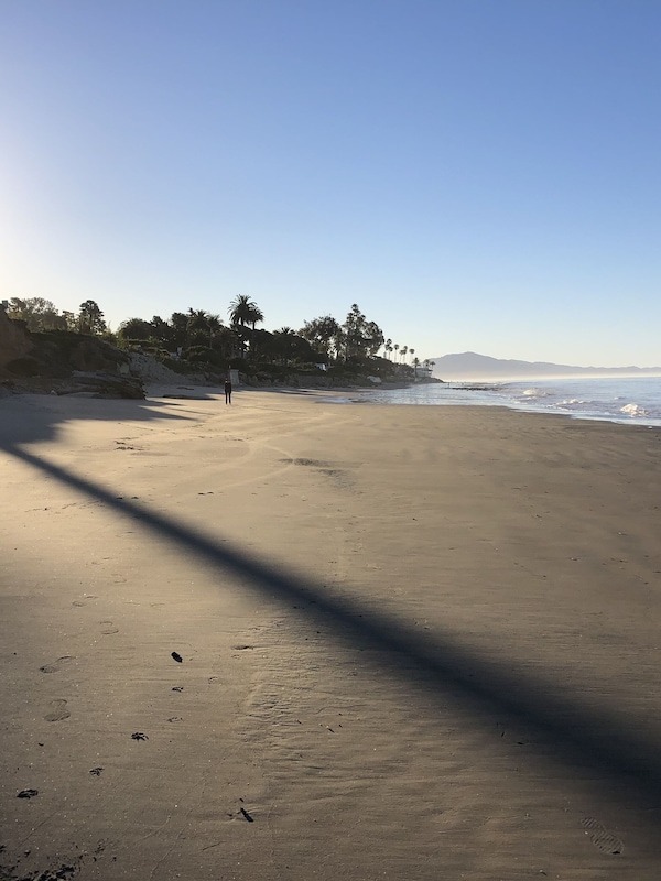 Morning walk on Butterfly Beach (15 minute walk from property)