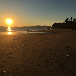 Sunset at Butterfly Beach