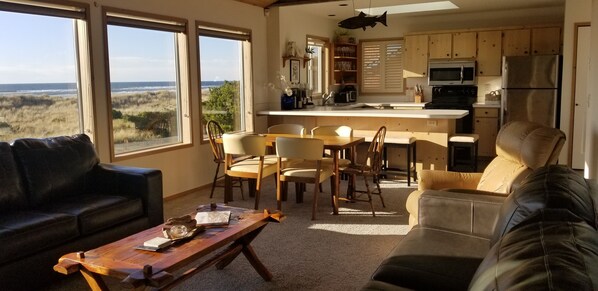 Seas the day, a beachfront home