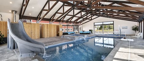 Shared Pool with Barn-Cedar Farmhouse-Silo