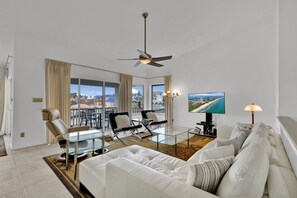 Living Room Overlooking the Channel