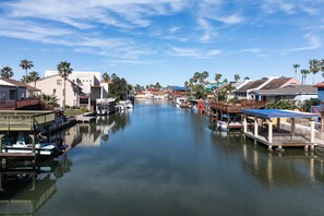 Channel to the Laguna Madre Bay