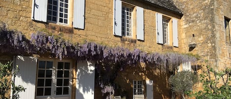 Front of the house plus tower