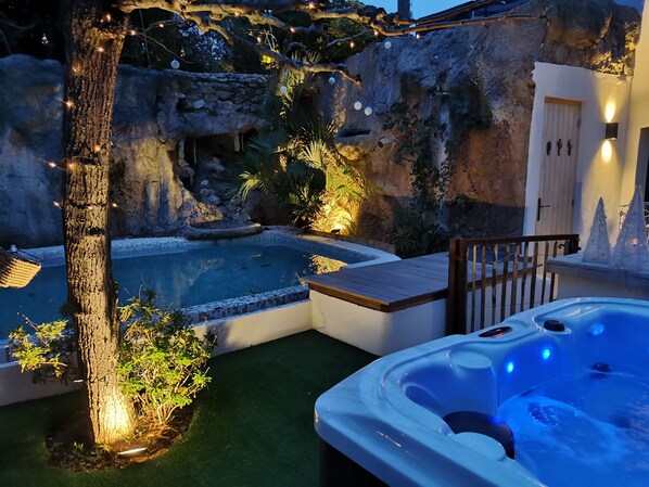 Bubbelpool utomhus