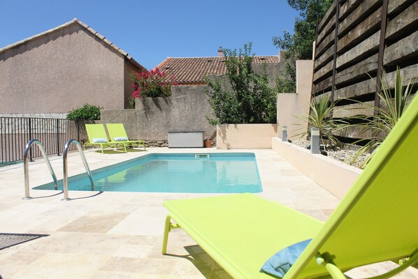 Pool and additional terrace