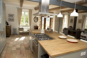 Haute open-plan kitchen