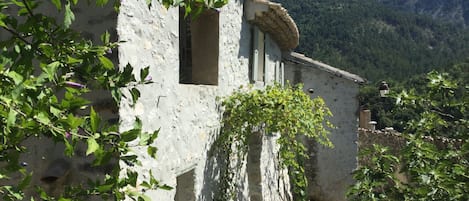 Facade d'entrée de la maison 