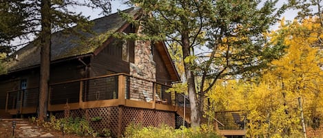 Fall Into the Woods Cabin