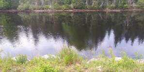 water front in front of Camper