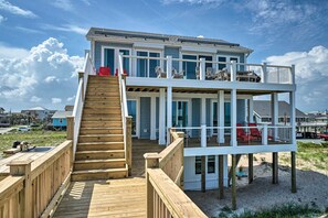 Beachfront | 3-Story Home | Stairs Required