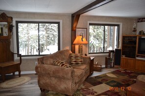 Views of the river from living room