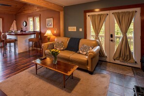 Looking toward the front door